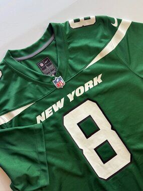 Jersey Nike Engineered NFL New York Jets Aaron Rodgers #8 L Green